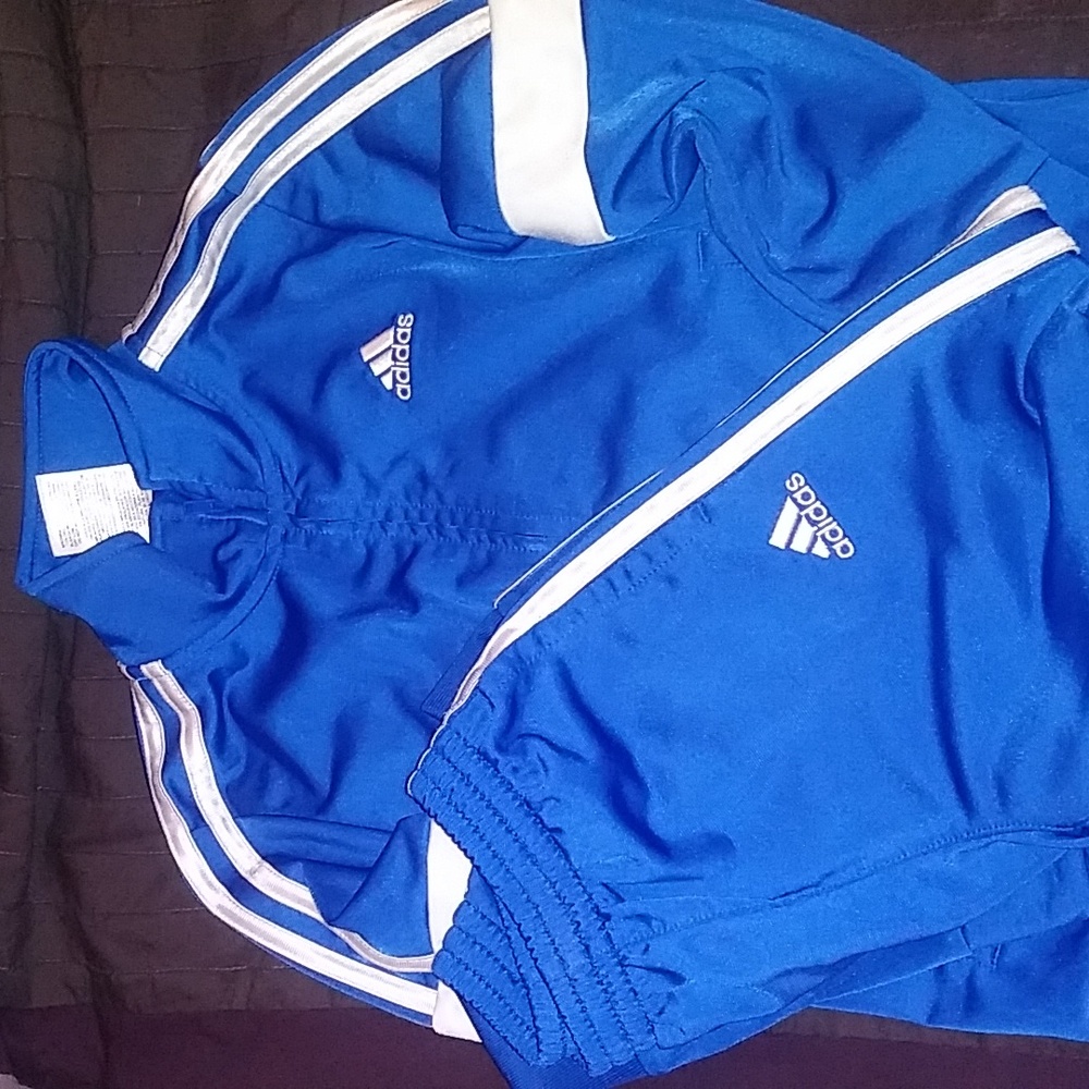 Boys Adidas Track Suit